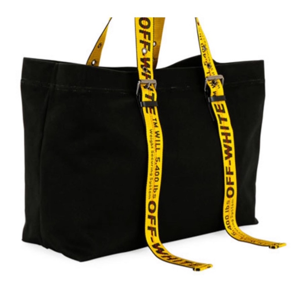 Authentic - Off White Tote bag / never used with dust bag . Very spacious !